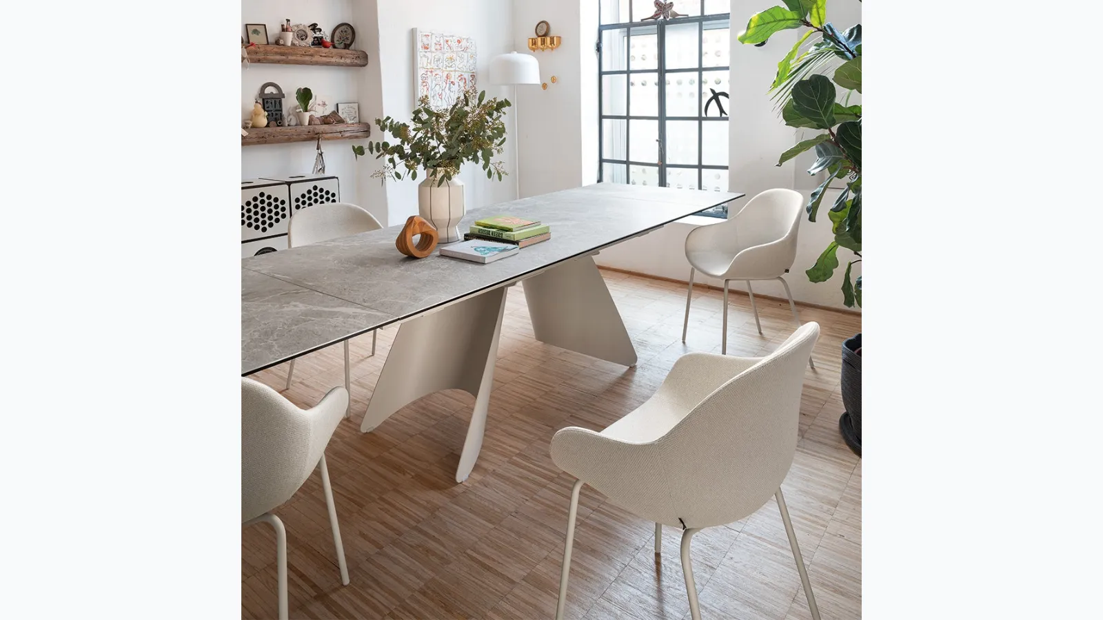 Extendable table Orion by Connubia