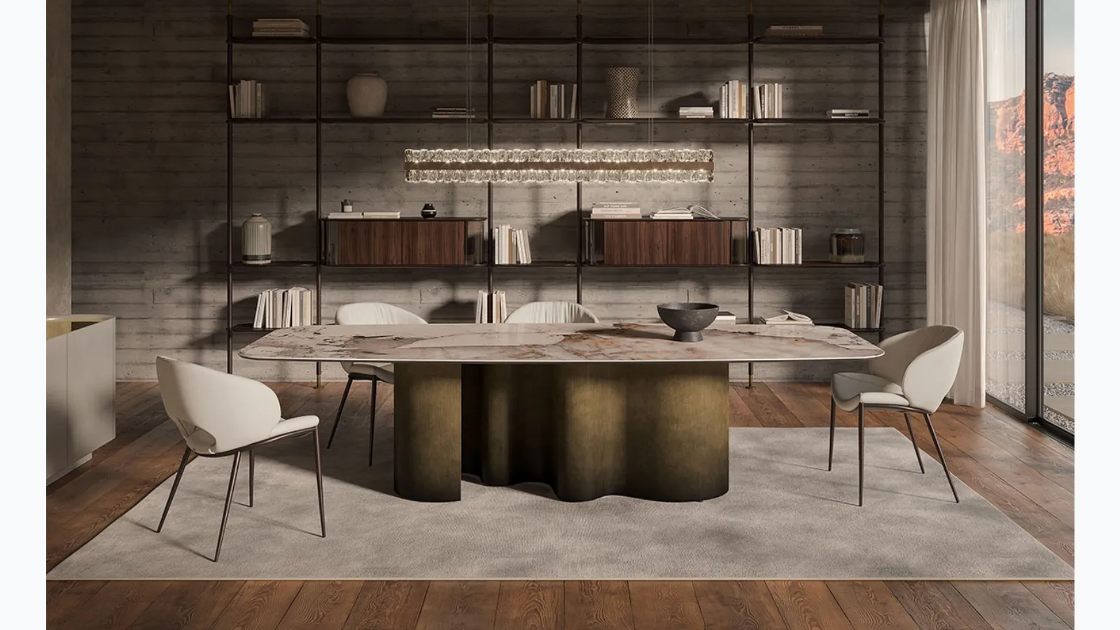 Cattelan Italia's Papel Keramik table.