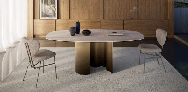 Papelito Keramik table by Cattelan Italia.