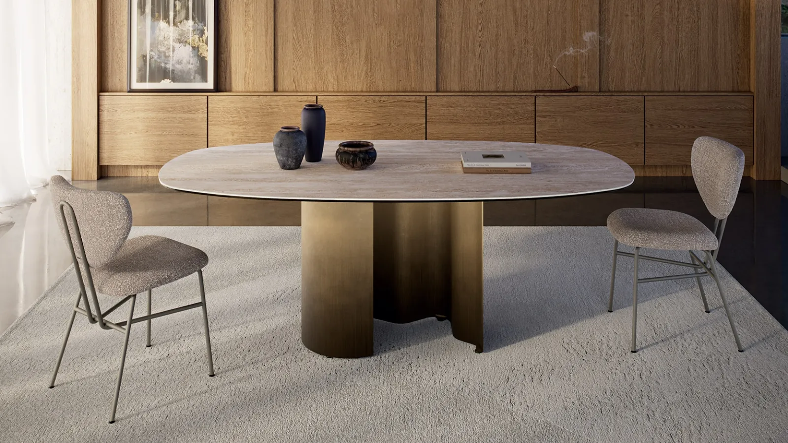 Papelito Keramik table by Cattelan Italia.