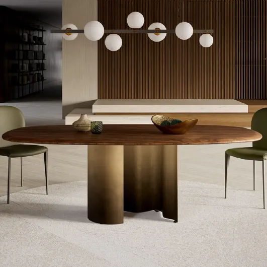 Papelito Wood table by Cattelan Italia.