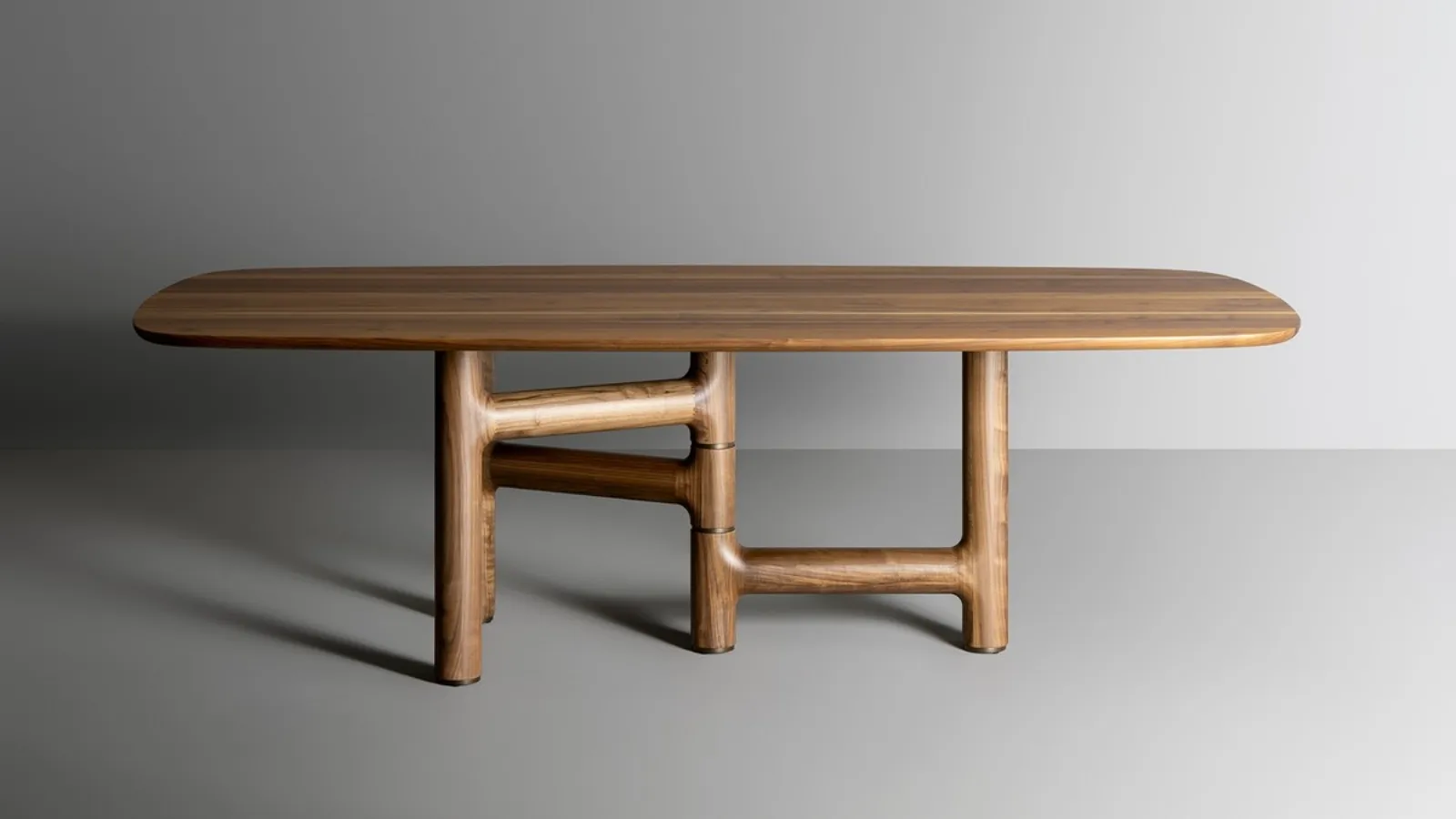 Pivot Wood table by Bonaldo.