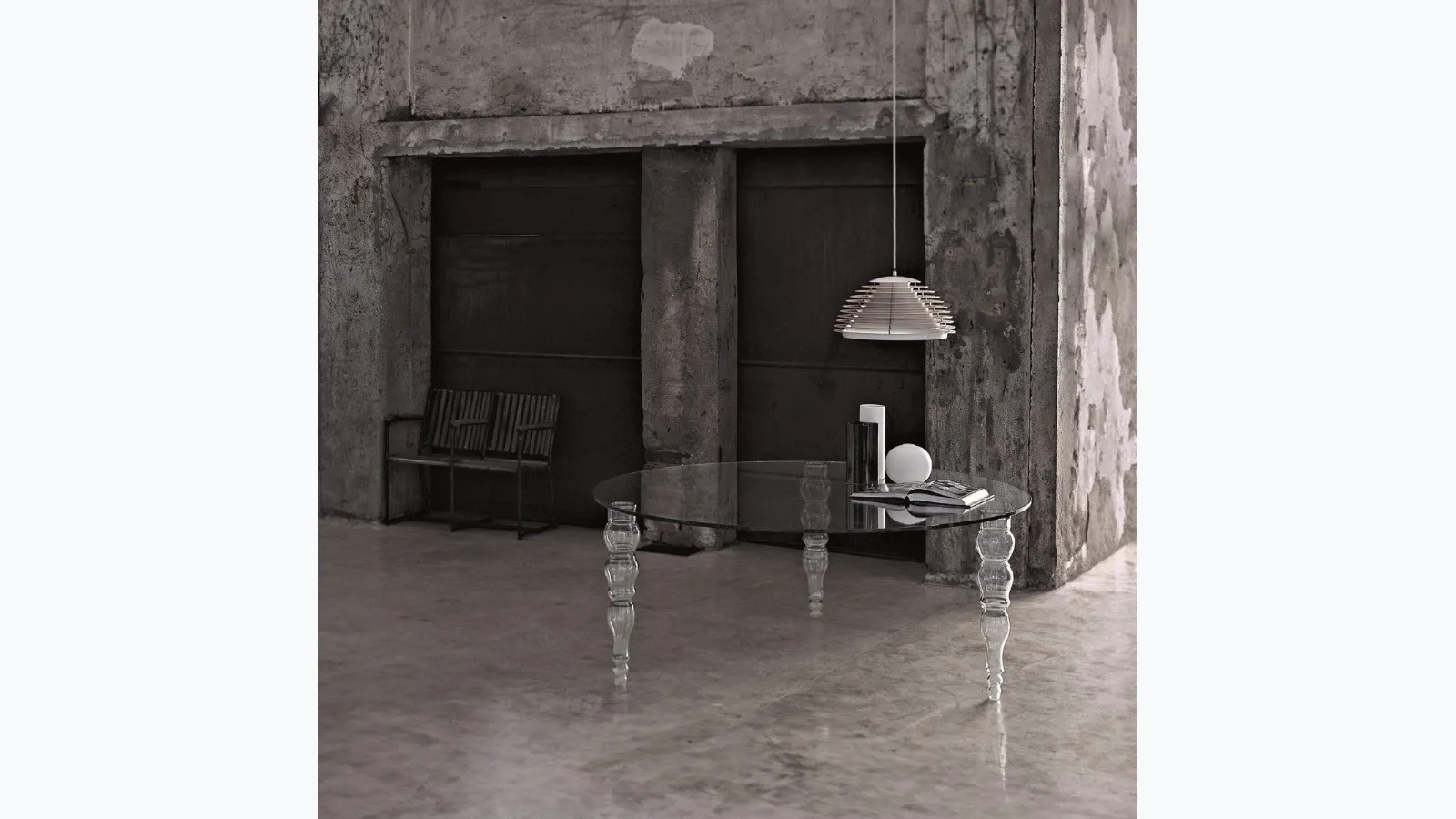 Post Modern Table by Glas Italia