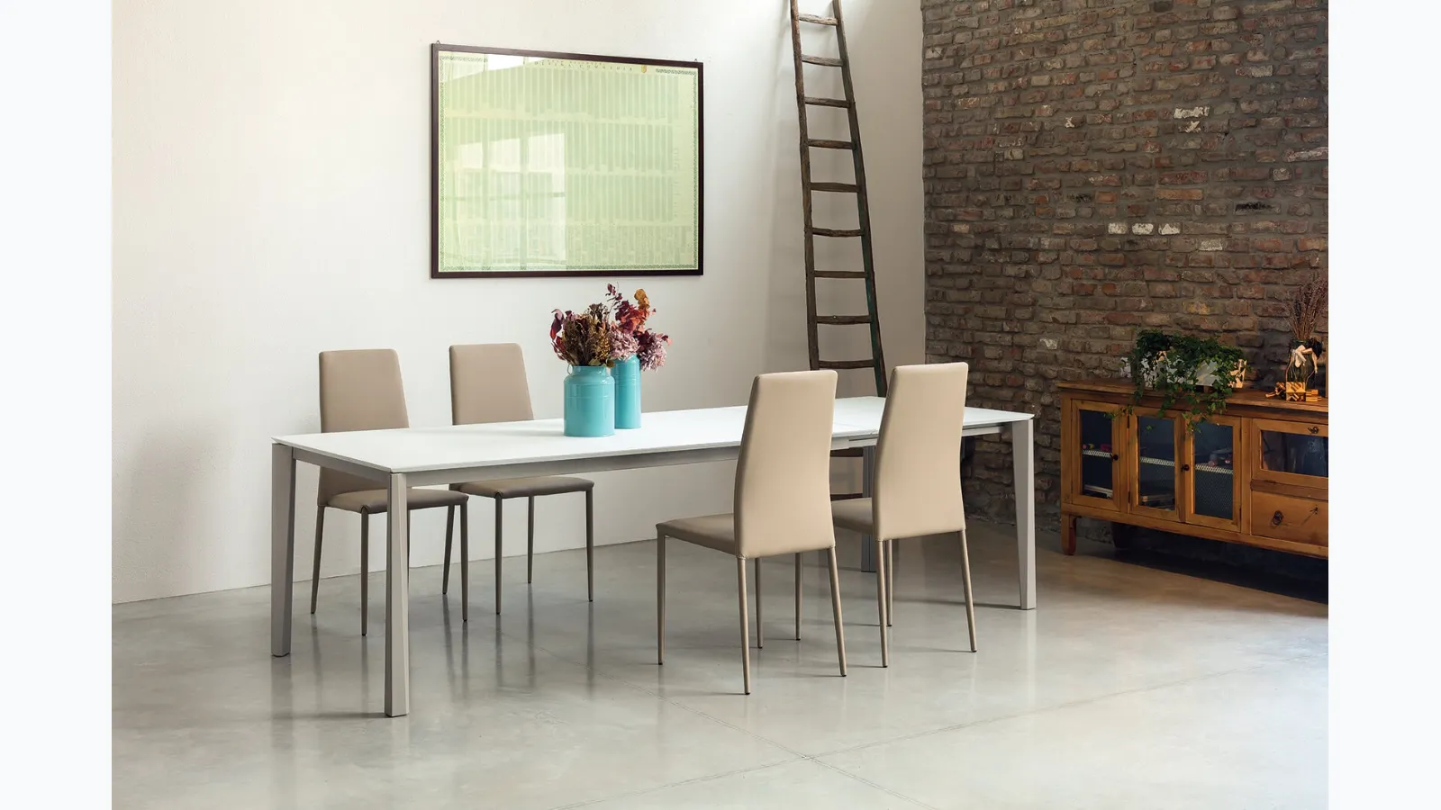 Prism glass table by Ingenia.