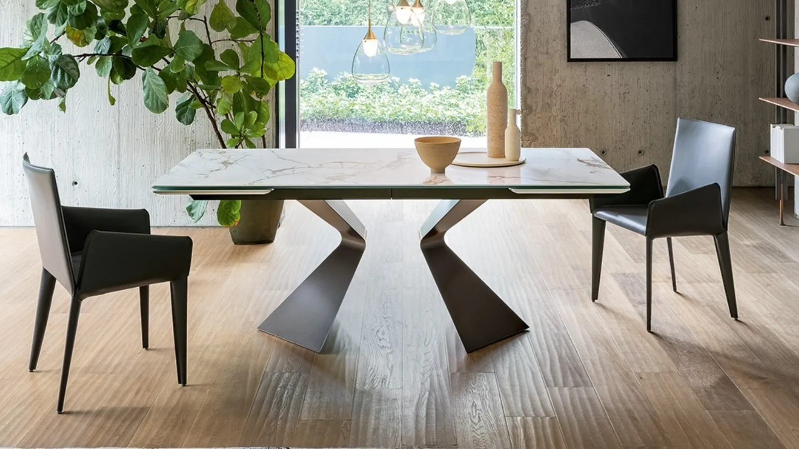 Extensible table Prora by Bonaldo