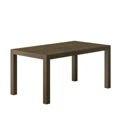 Square laminate table by Veneta Cucine.