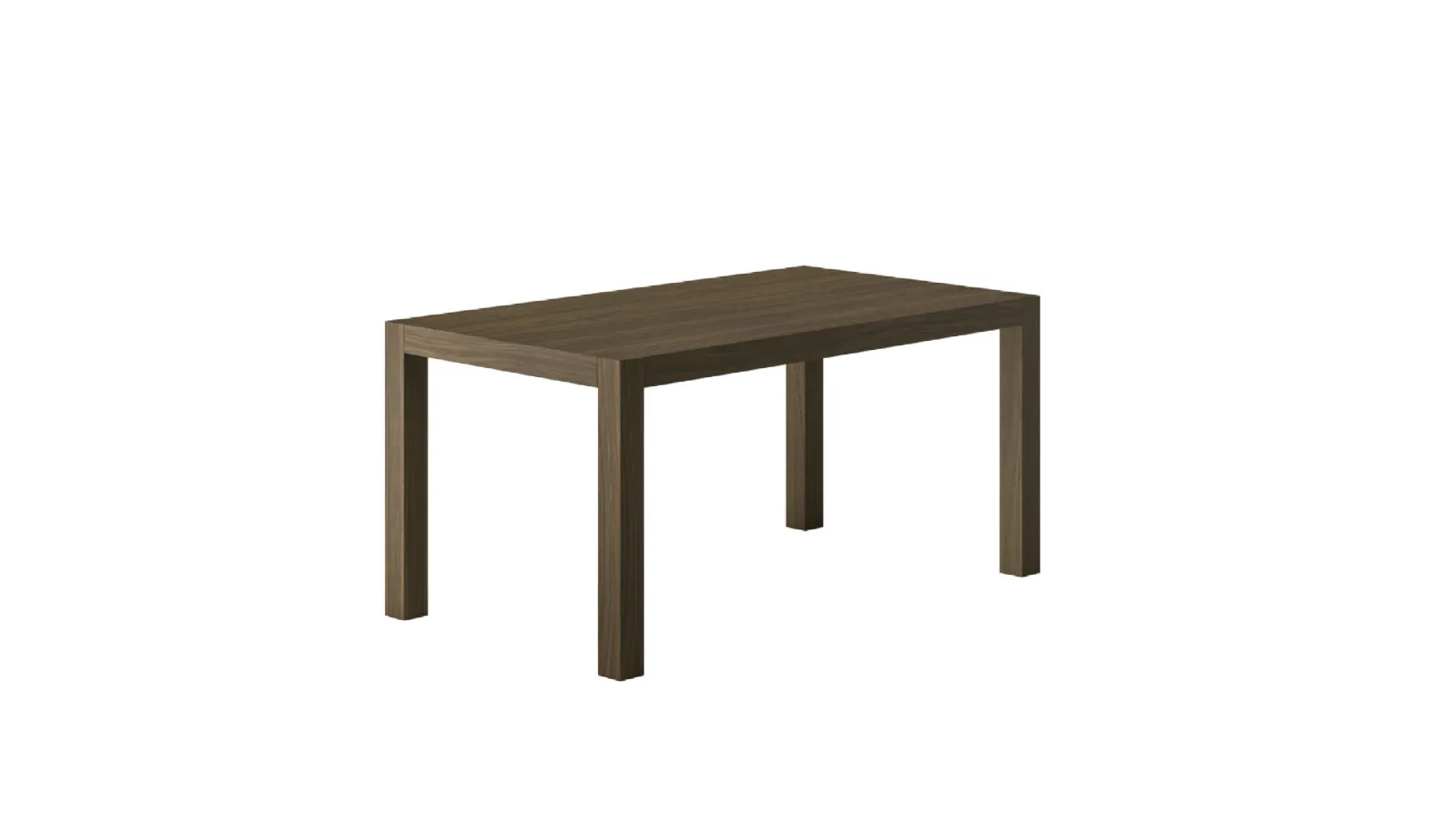 Square laminate table by Veneta Cucine.