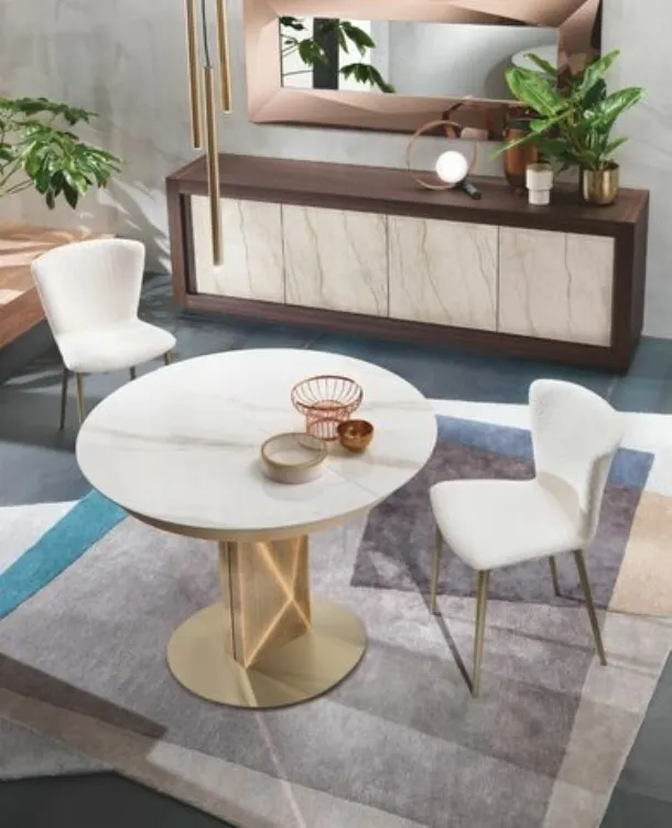 Sabino Round Table by Riflessi