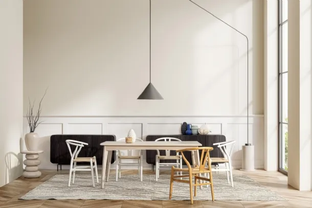 Sahana wooden table by Bizzotto