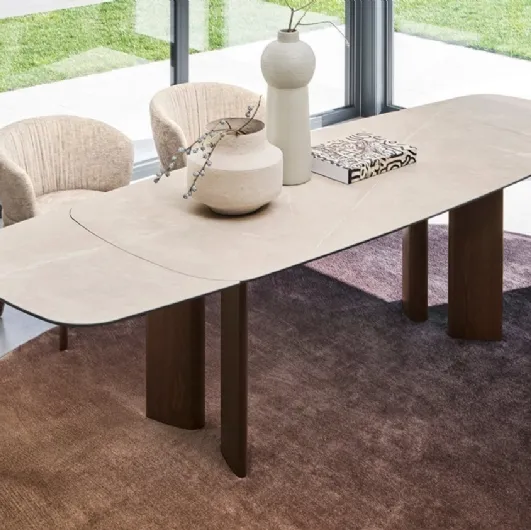 Extendable table Sandy by Calligaris