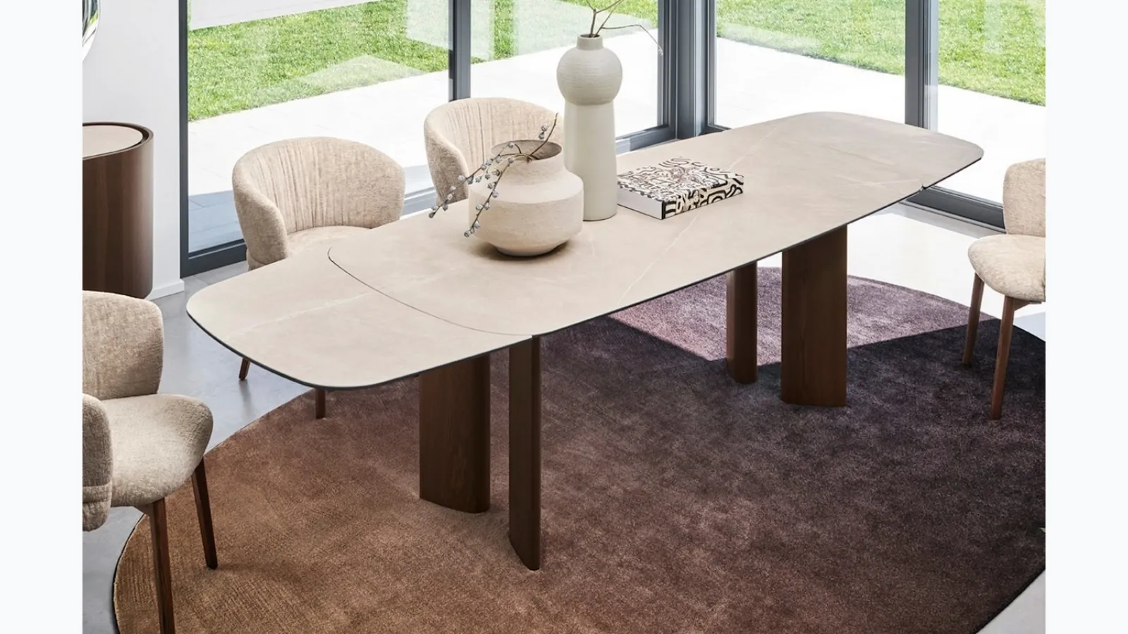 Extendable table Sandy by Calligaris