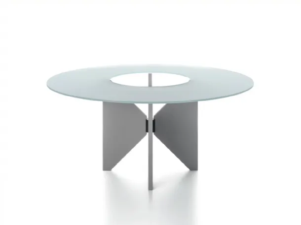 Saturno Glass table by Alias