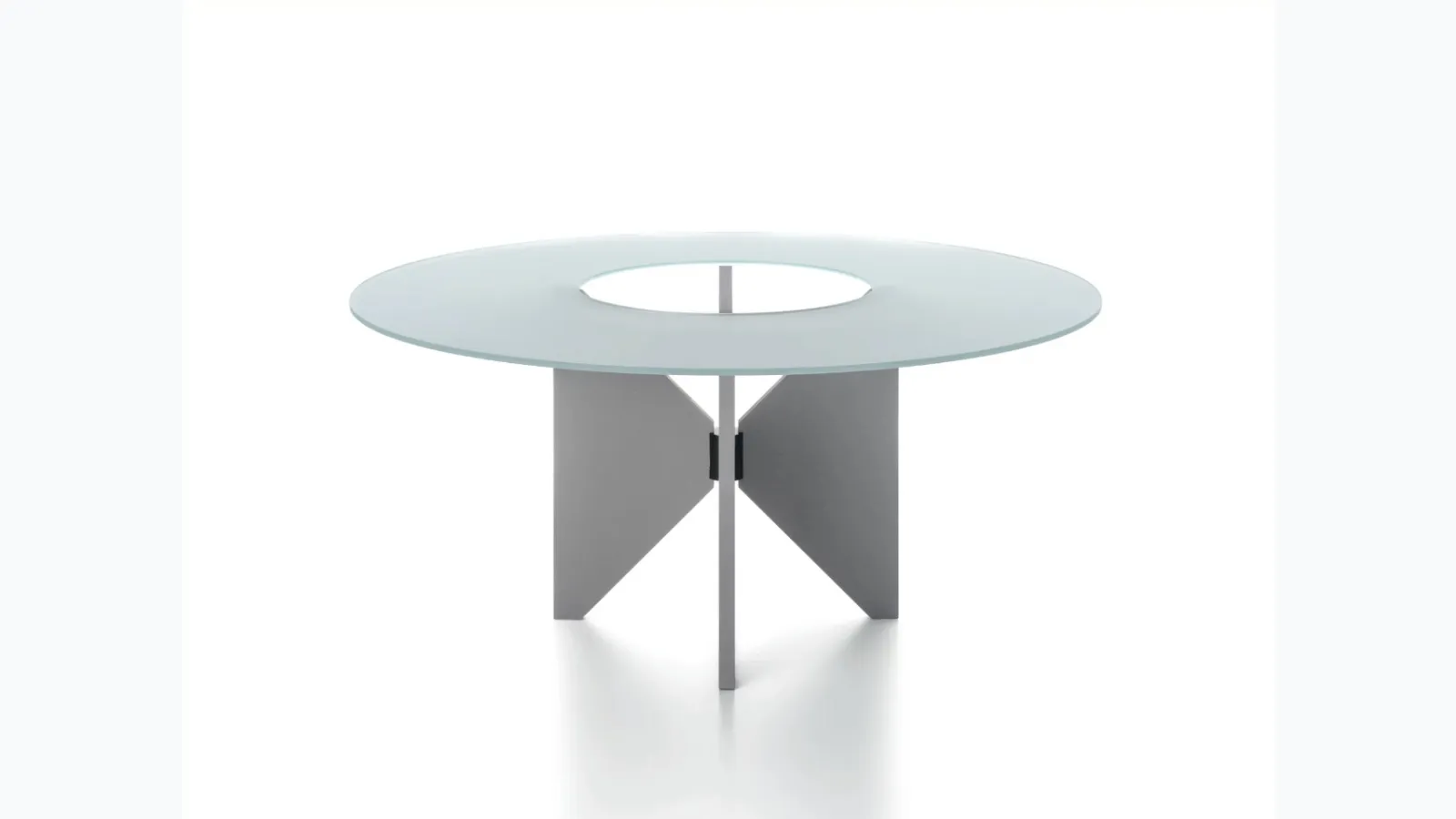 Saturno Glass table by Alias