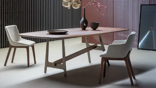 Slot Wood table by Bonaldo
