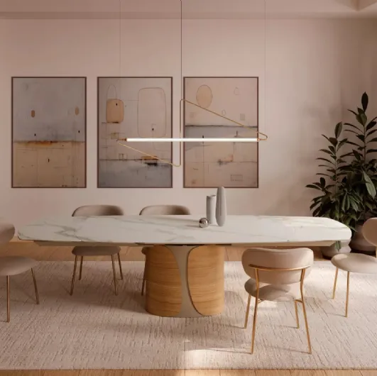 Talos table in SuperMarble by Bontempi