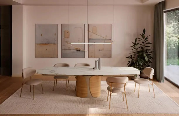 Talos table in SuperMarble by Bontempi