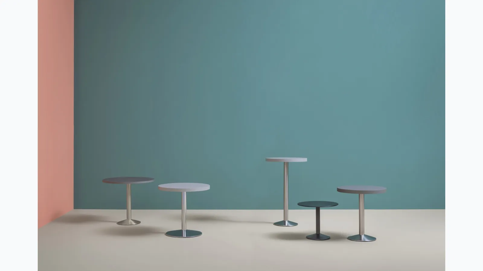 Round table by Pedrali