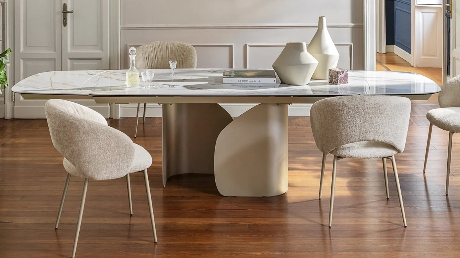 Extendable Twins table by Calligaris