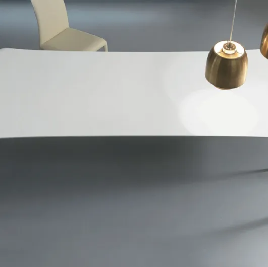 Single table in Technoril by Riflessi.