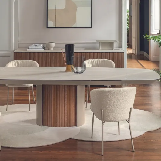 Extensible table Yoroy by Calligaris