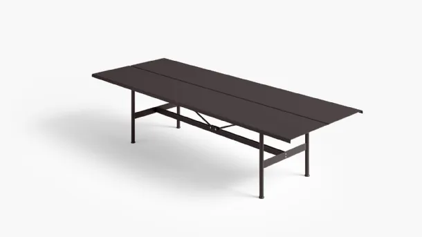 Zinco lacquered metal table by Desalto.