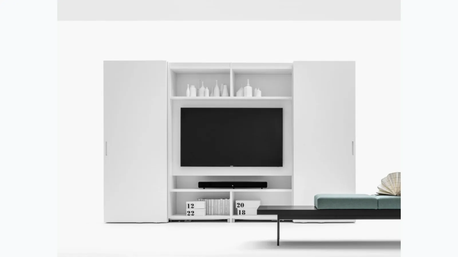 Caccaro's Mobile TV Cabinet Wardrobe