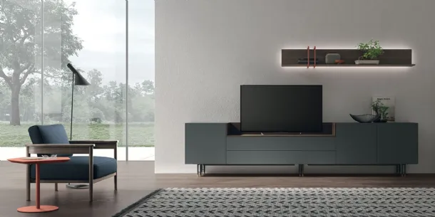 Mobile TV stand Atlas Unit AT 140 by Tomasella
