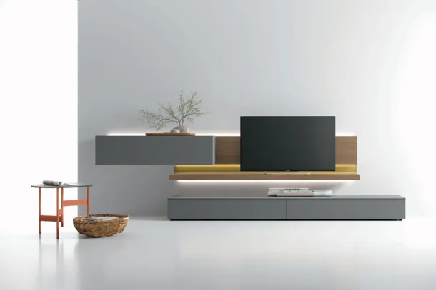 TV stand Atlas UNIT AT 142 by Tomasella