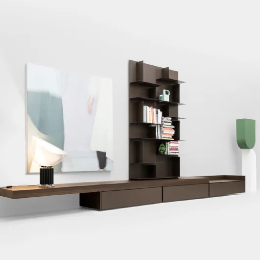 Tv Stand Avenue System Floor by Kristalia