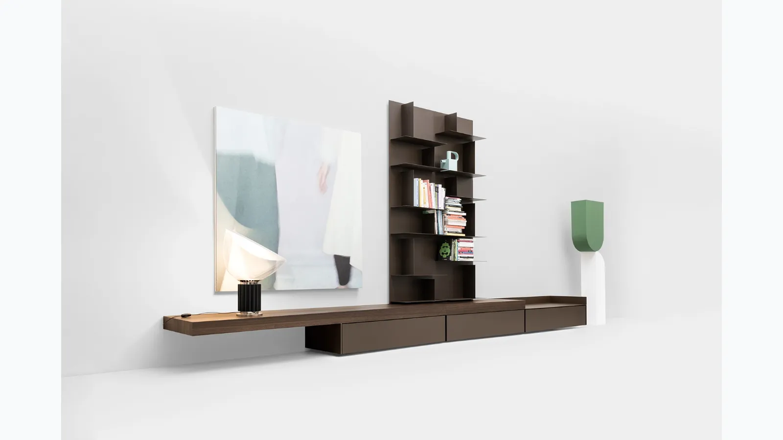 Tv Stand Avenue System Floor by Kristalia