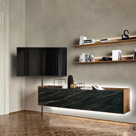 Cabaret Ceramic TV Stand by Sangiacomo