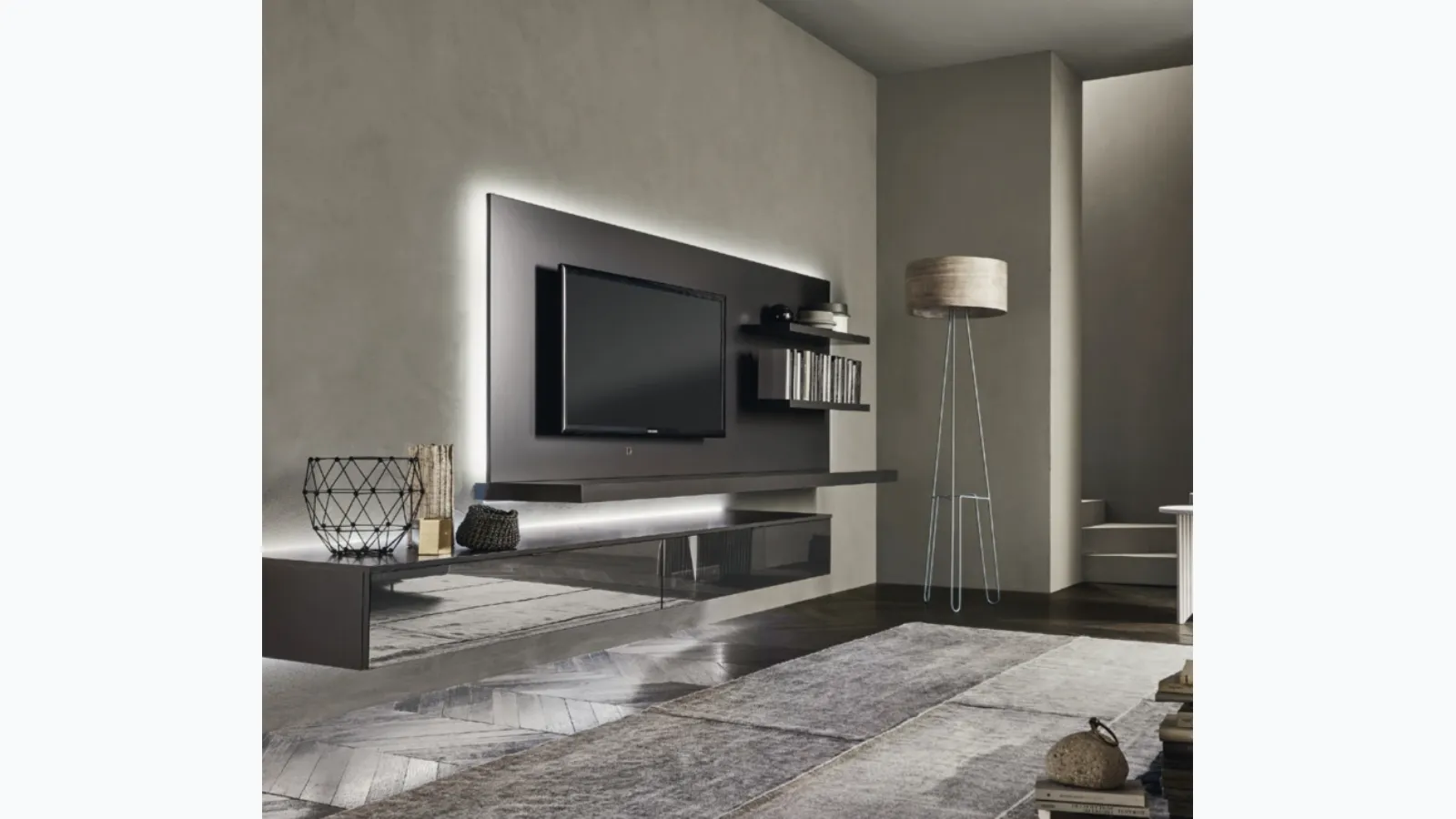 Tv Stand Lampo L6C39 by Sangiacomo.