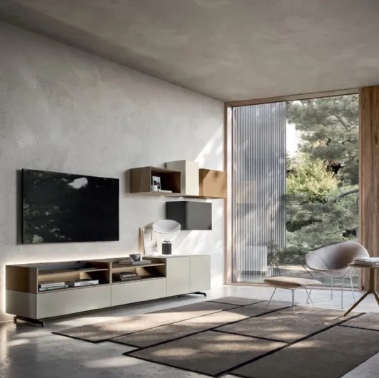 Mobile TV stand Lightning by Sangiacomo