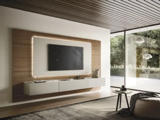 Mobile TV Stand Ciak Panel by Sangiacomo