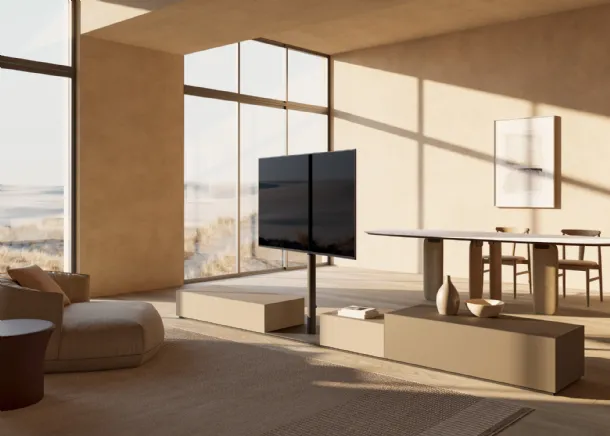 Mobile Porta Tv Tvu by Kristalia