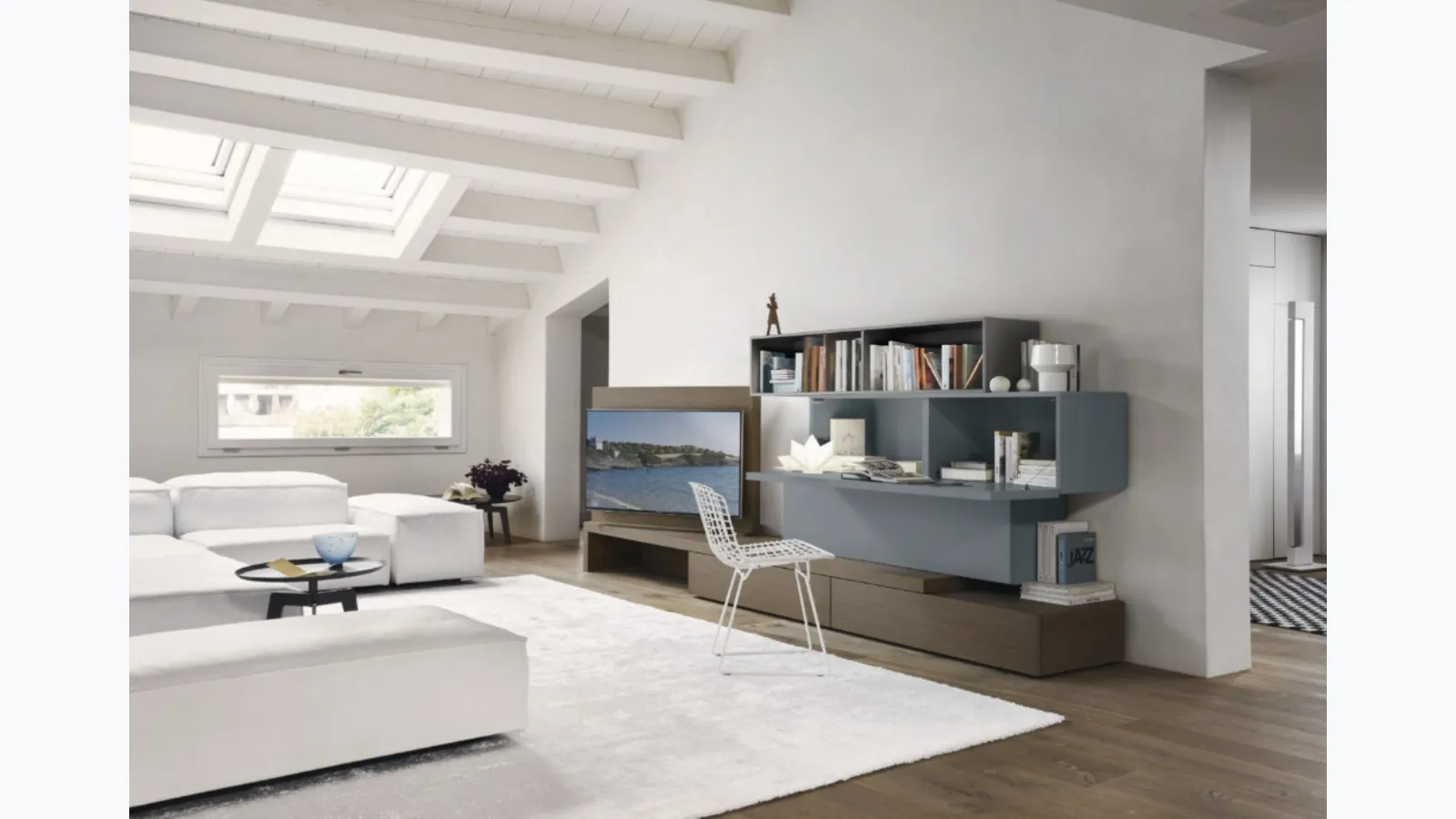 Vision TV stand by Sangiacomo