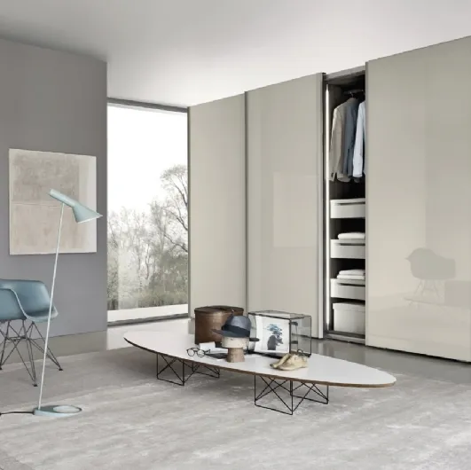 Sangiacomo's Jute Glass Wing Wardrobe