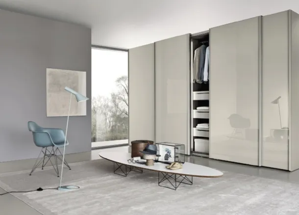 Sangiacomo's Jute Glass Wing Wardrobe