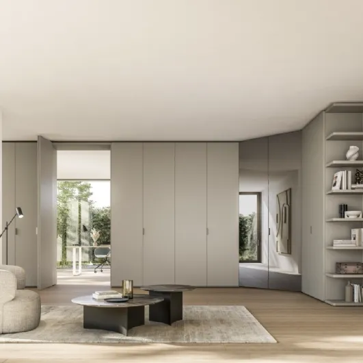 Nexta corner wardrobe by Sangiacomo