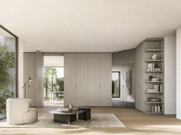 Nexta corner wardrobe by Sangiacomo