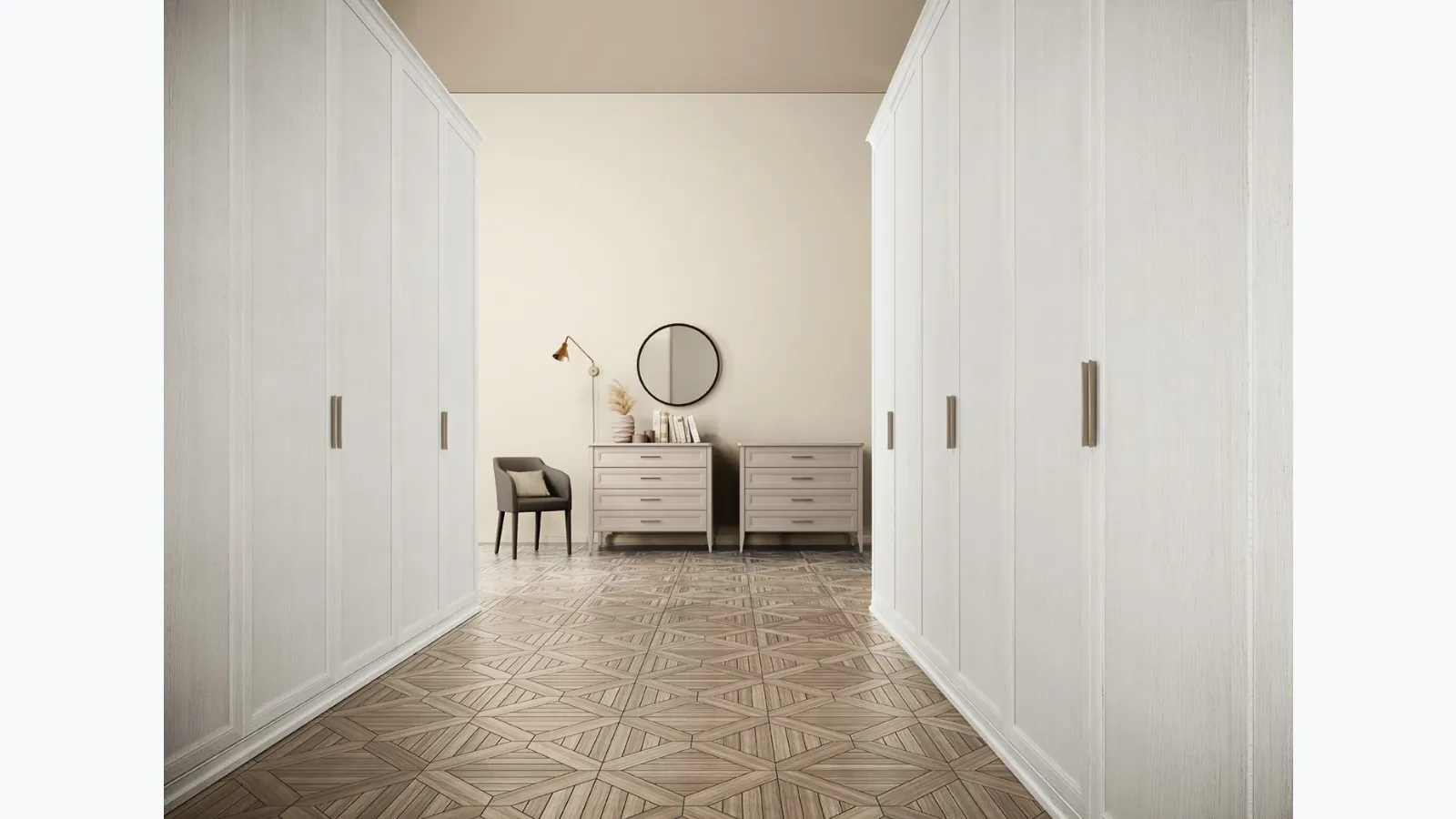 Arcadia AM009 wardrobe by Colombini Casa.