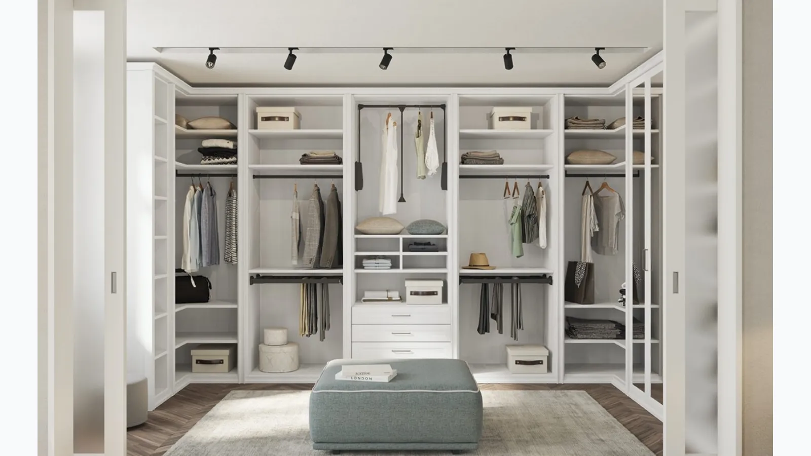 Arcadia AM101 Wardrobe by Colombini Casa