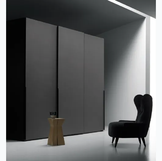 Wardrobe with sliding doors Aria Profile by Kristalia