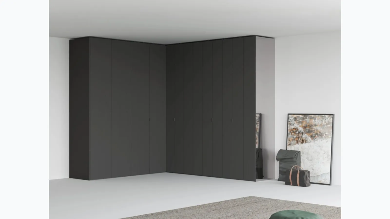 Freedhome corner wardrobe by Caccaro