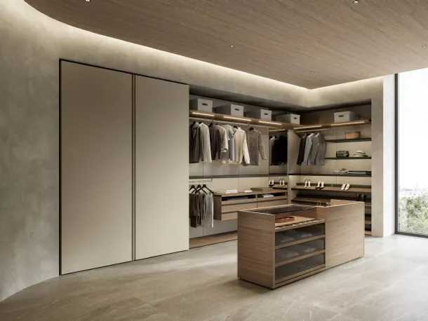 Atollo wardrobe by Sangiacomo