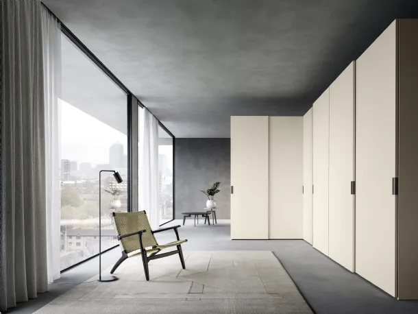 Corner wardrobe Breccia by Sangiacomo