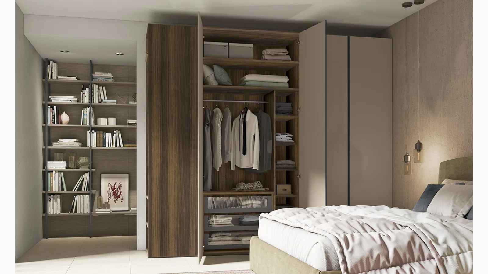 Colombini Casa Club N31 wardrobe.