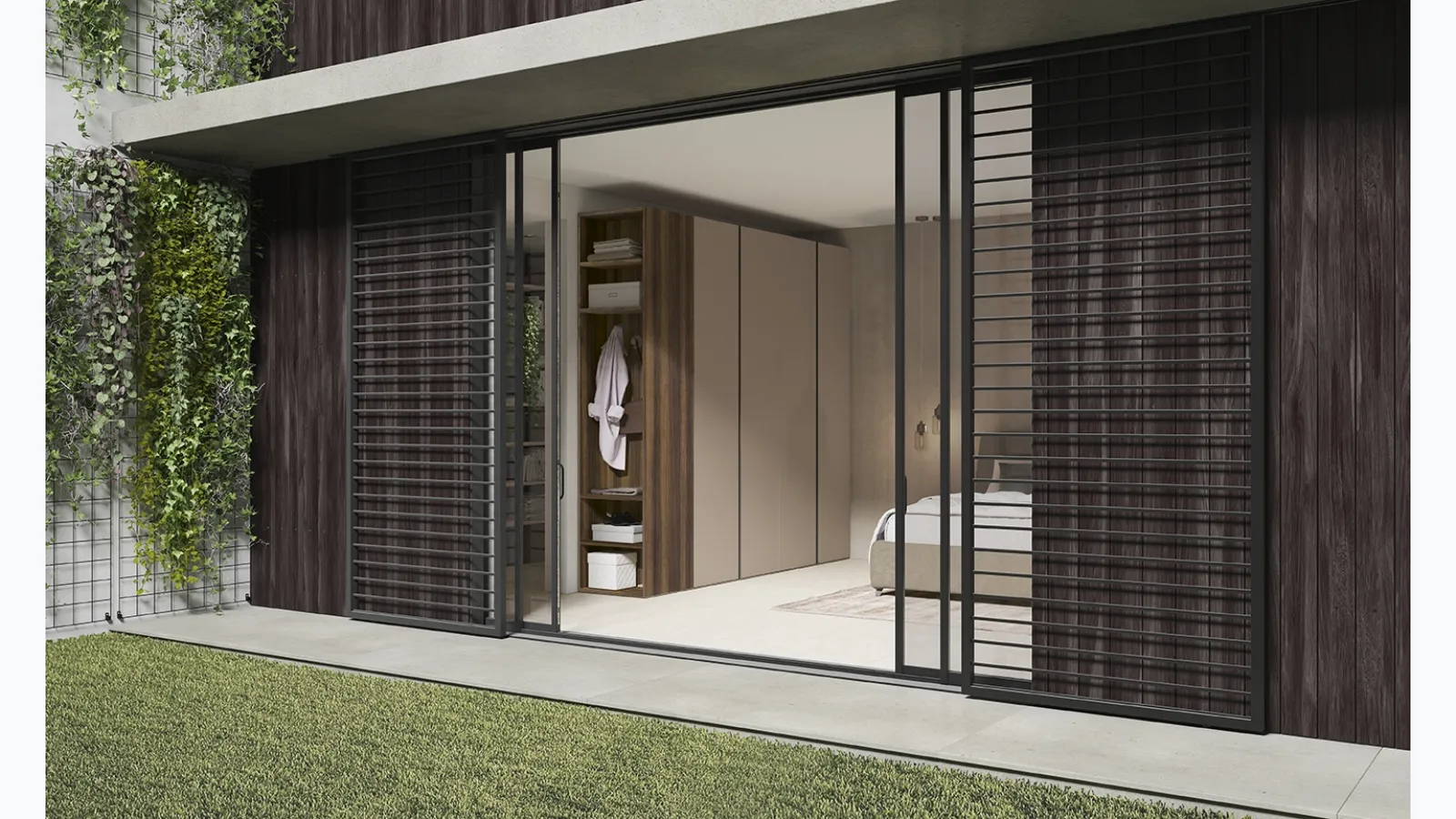 Colombini Casa's Club N31 wardrobe