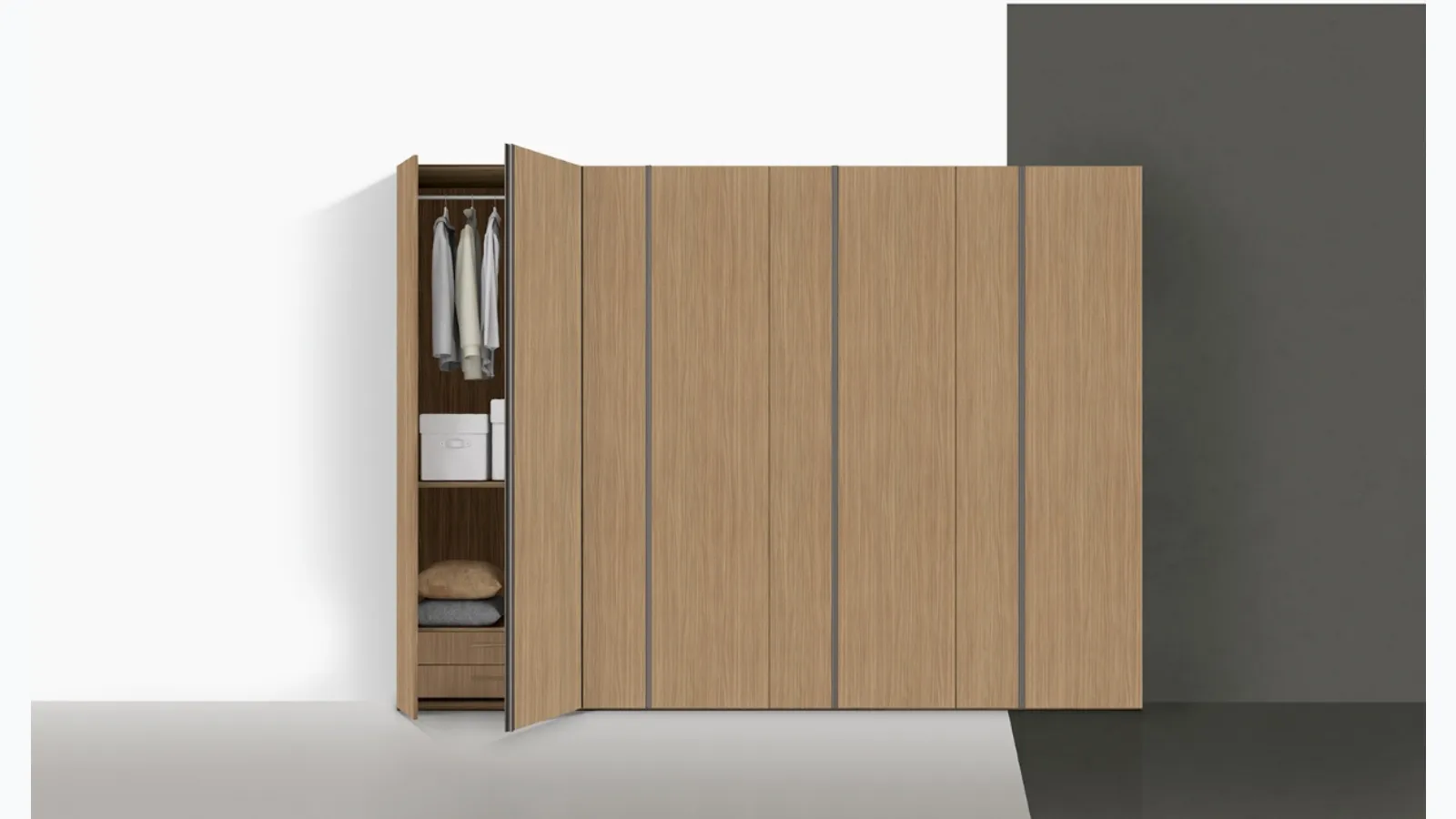 Club U29 wardrobe by Colombini Casa