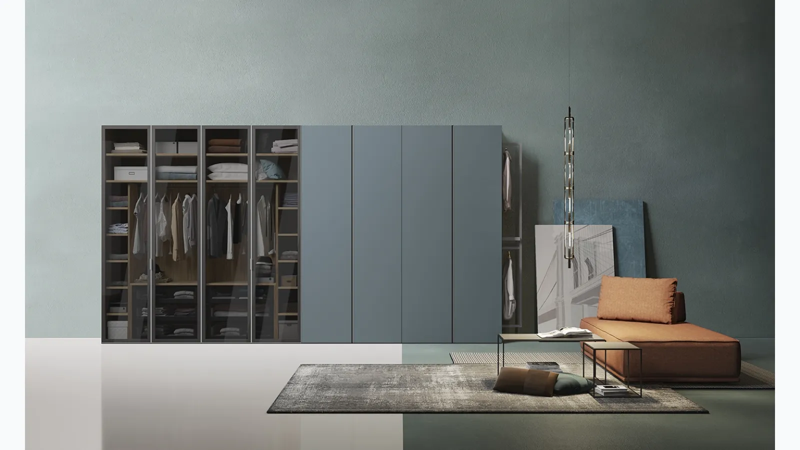 Club U32 wardrobe by Colombini Casa